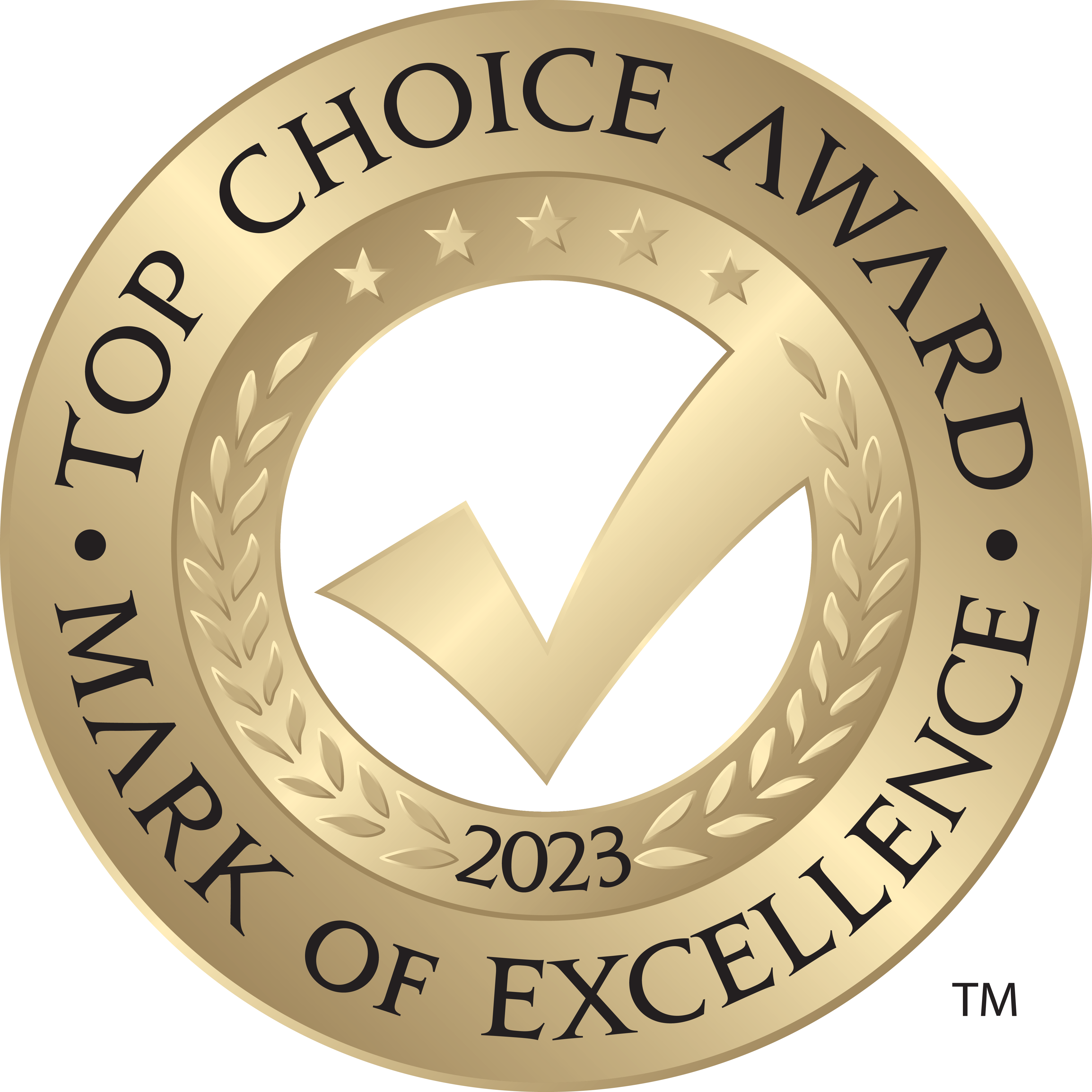 Top choice award logo 2023